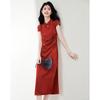 Design Sense Niche Fashionable Temperament Slim Short Dress