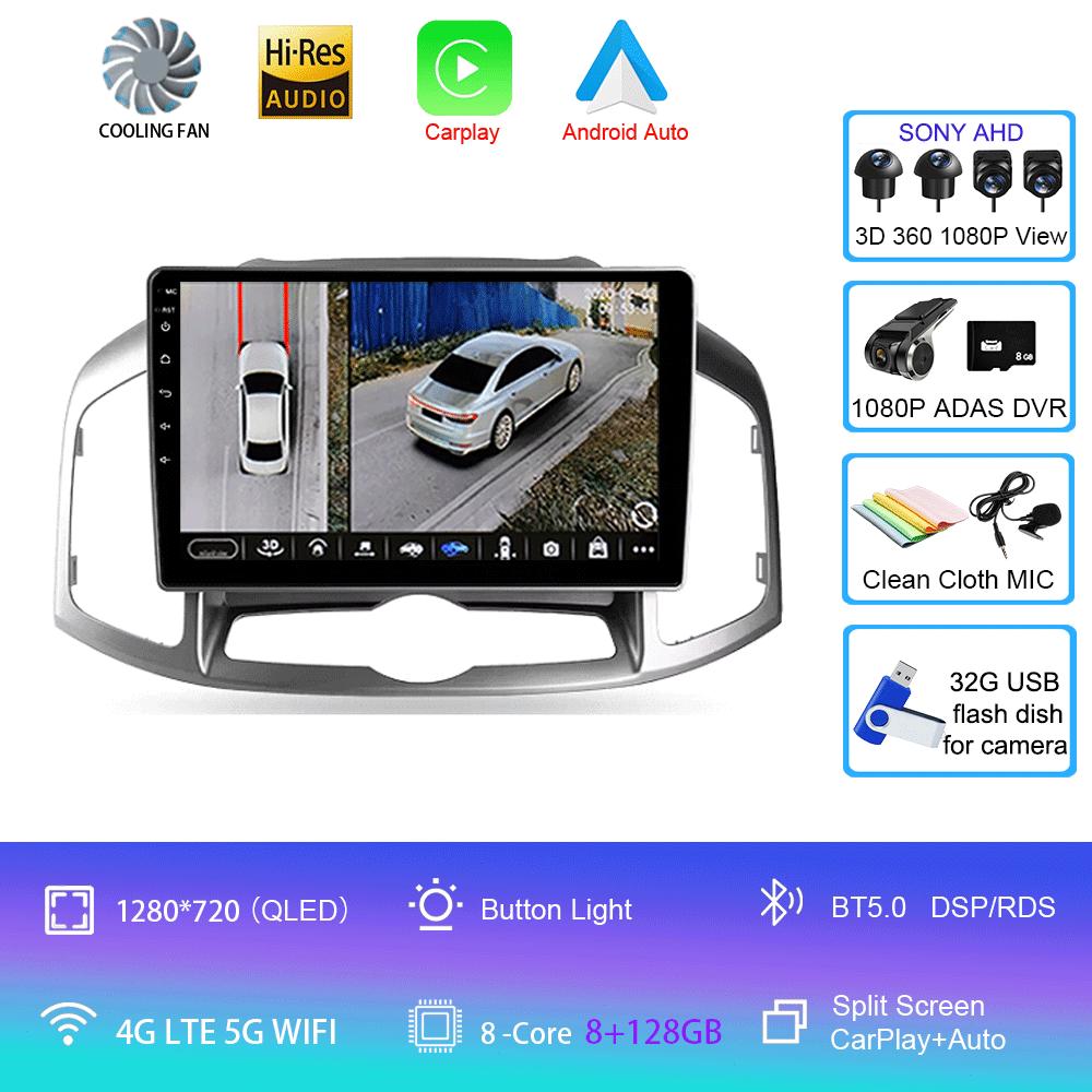 Android 14 Автомобильное радио для Chevrolet Captiva 1 2011 - 2016 плеер Мультимедиа навигация стерео GPS Нет 2din 2 din dvd