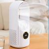 6 Speed USB Fan Silent Timer Leafless Fan Flexible Usage Electric Fan  Desktops