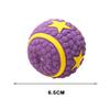 Игрушки для собак с пищащими игрушками из натурального латекса, мягкие, упругие, прочные, для маленьких, средних и больших собак, интерактивные, жевательные, апортирующие игрушки для собак