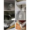 PVC Exhaust Fan Check Valve Draft Blocker Damper Ventilation Grill Draught Back Shutter for Inline Ducting Home Pipe Fittings