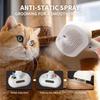 Best Selling 3-in-1 Stainless Steel Steamy Cat Brush Pet Dog Combs for Effective Massage & Hair Removal Grooming