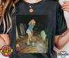 Funny Distressed Doll At Cemetery Shirt, Disgusted Doll Face Shirt, Cringy Tee, Funny Distressed Mean Doll, Distressed Vintage 90s Doll Face