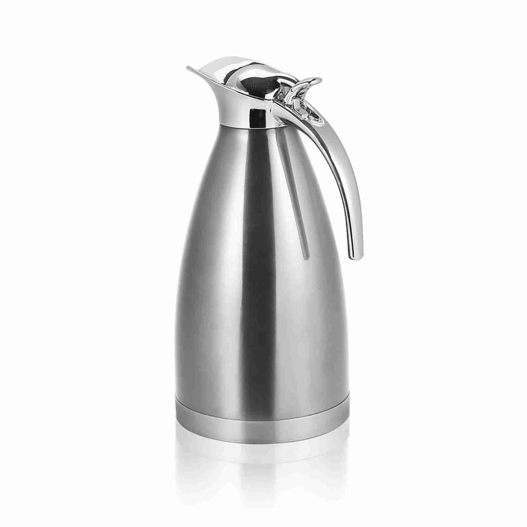 Double Wall Vacuum Insulated Stainless Steel Coffee Pot Thermal Tea Pot Hot Water Jug for Camping Office Home Use