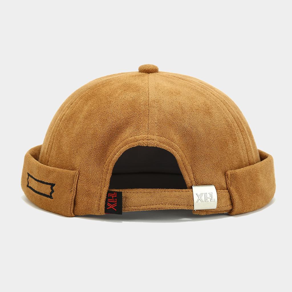 Весенние новые модные шляпы в стиле ретро для мужчин и женщин в стиле хип-хоп, однотонные японские шляпы для уличных танцев, простые шляпы без полей в стиле Тан.