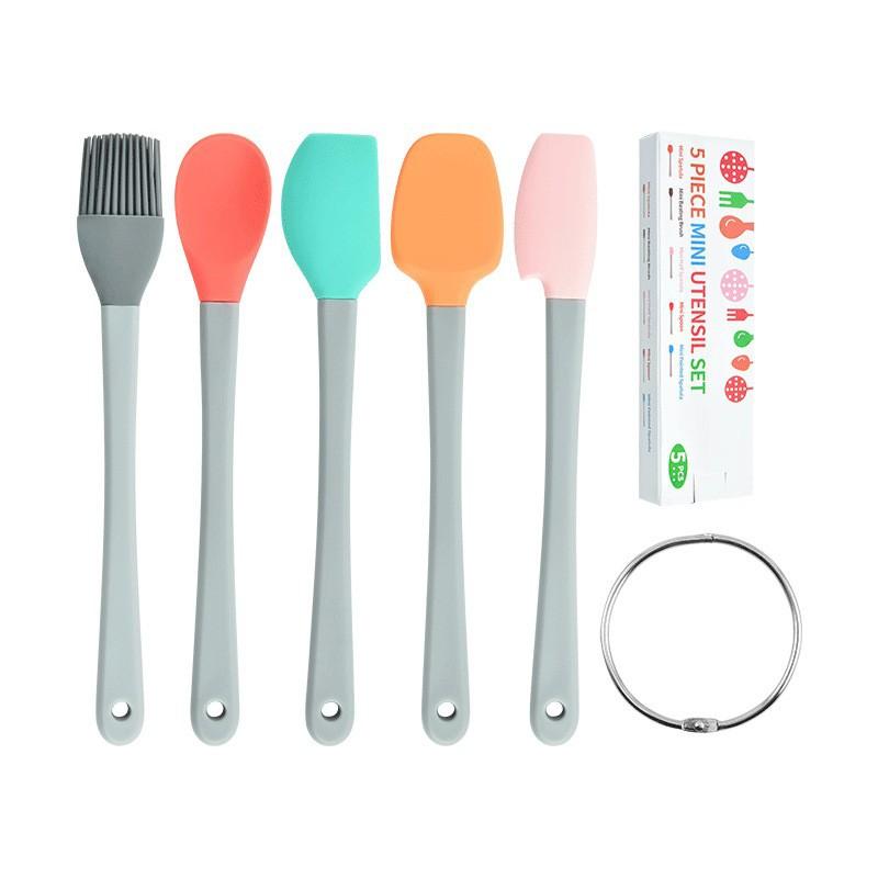 5-piece Set Baking Mini Children's Complementary Food Utensils