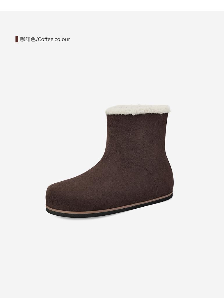 St&Sat/Saturday 2025 New Fashionable and Comfortable Casual Snow Boots with Winter Plush and Thick Warmth
