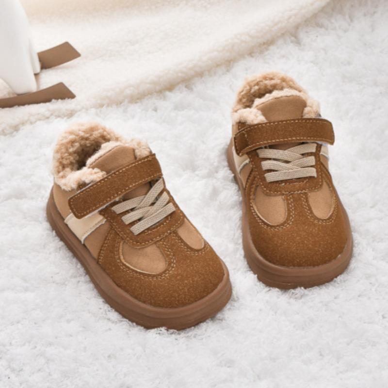 Водонепроницаемые зимние теплые ботинки, спортивная обувь, детские хлопковые ботинки 22-31