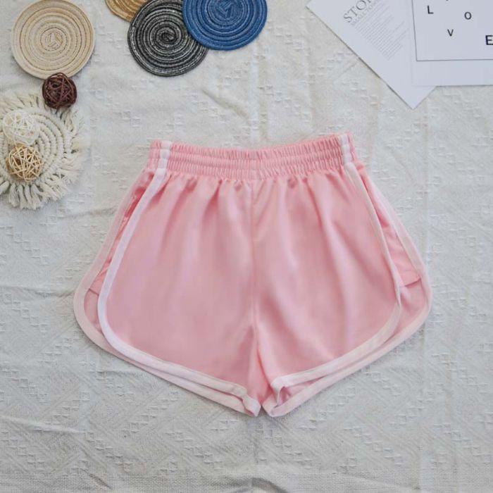 Спортивные шорты большого размера для женщин, летняя свободная одежда для бега и фитнеса, высокая талия, широкие штанины, чтобы они выглядели стройнее и повседневная домашняя пижама