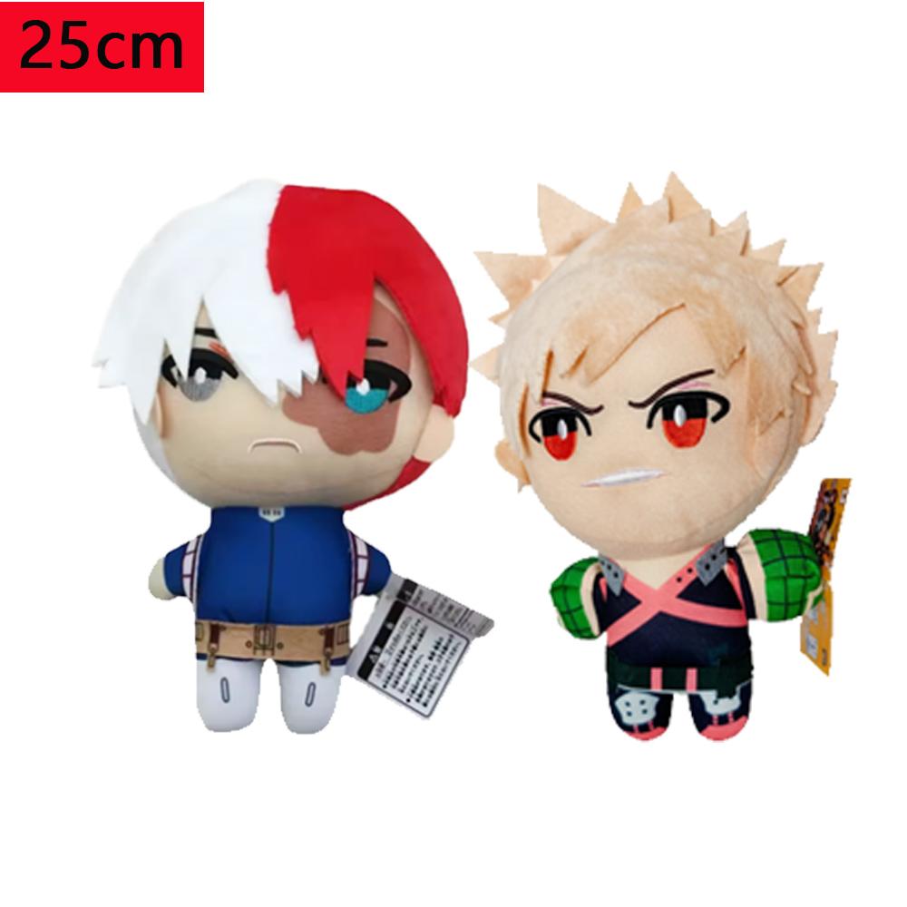 Anime My Hero Academia Plush Toys Cartoon Izuku Midoriya Katsuki Bakugou Shouto Todoroki Stuffed Dolls Kids Gifts