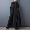Long Sleeve Oversized Vintage Casual Loose Autumn Spring Trench Coat for Women Outerwear