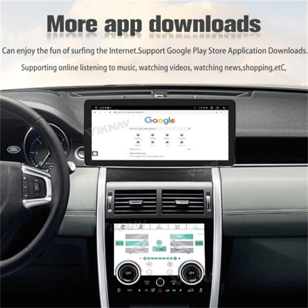 Viknav 10,4-дюймовая климатическая панель переменного тока для Land Rover Discovery Sport L550 2015 2016 2017 2018 2019 Кондиционер Климатическая панель