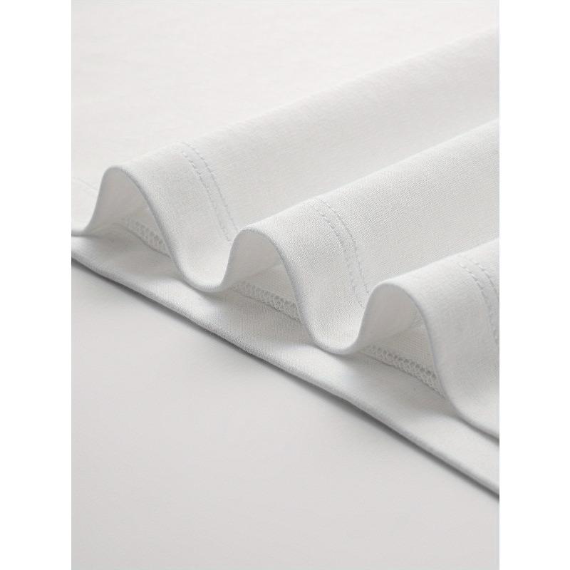 Женская смешная футболка с графическим принтом "Тест ДНК: Бог - мой отец" - Повседневная футболка с круглым вырезом и коротким рукавом с дизайном в виде глаза, свободный крой, дышащая летняя футболка