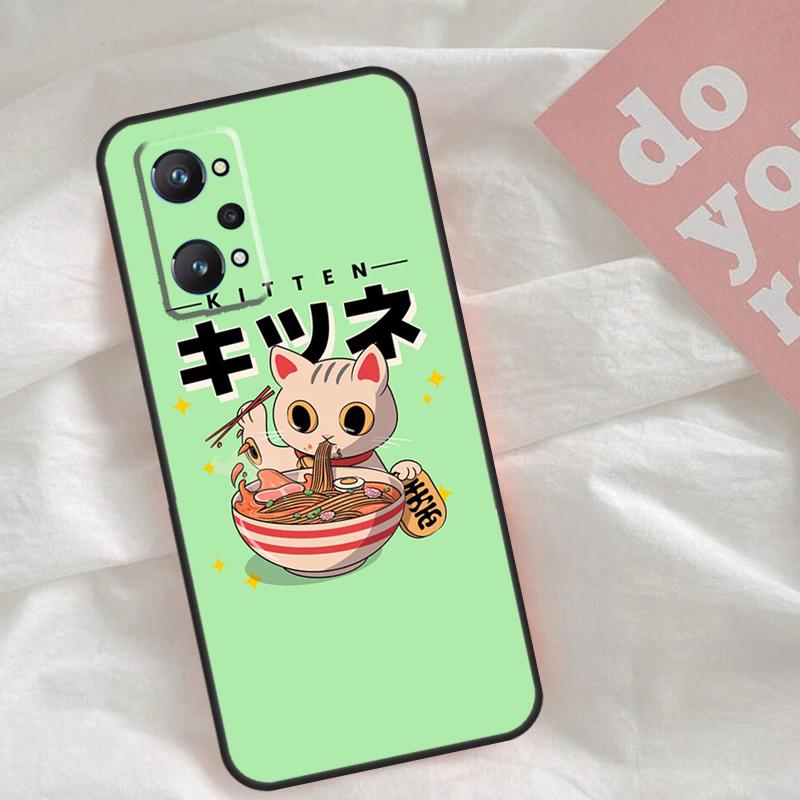 Чехол для любителей рамена для Realme C75 C63 C61 C65 C67 C55 C51 C53 C35 C71 15 11 12 13 14 Pro Plus GT6 GT7 Pro