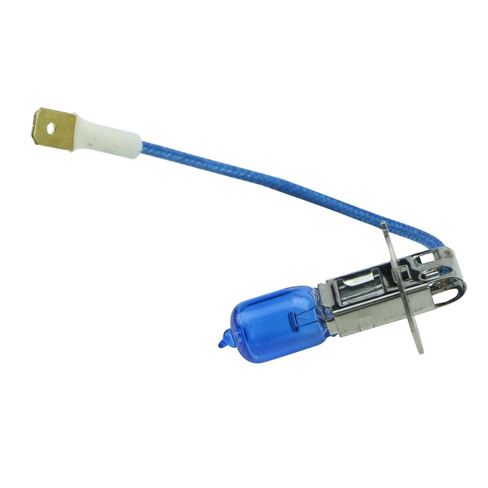 2 шт. H3 12 В 55 Вт белая галогенная головная лампа сменная лампа для авто автомобиля