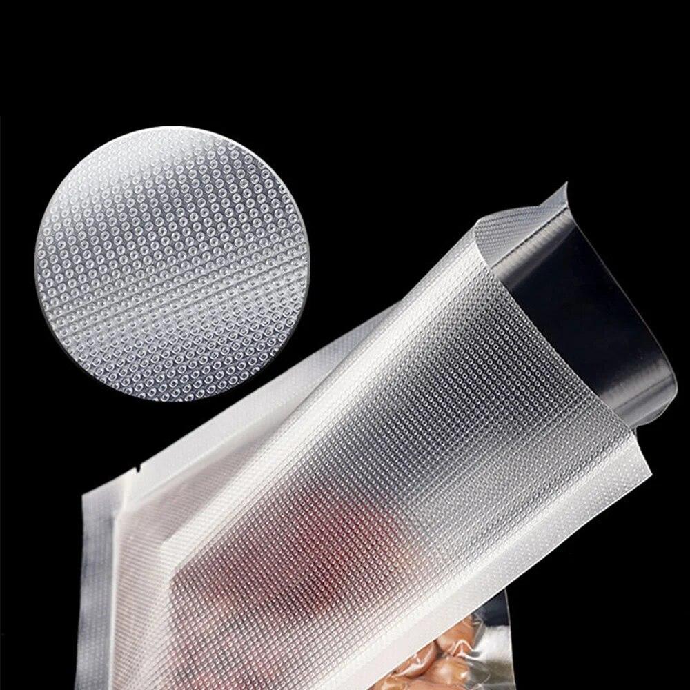 50 шт./лот, без BPA, вакуумные пластиковые пакеты для пищевых продуктов, герметичный пакет для консервации пищевых продуктов, бытовой многоразовый вакуумный пакет для упаковывания