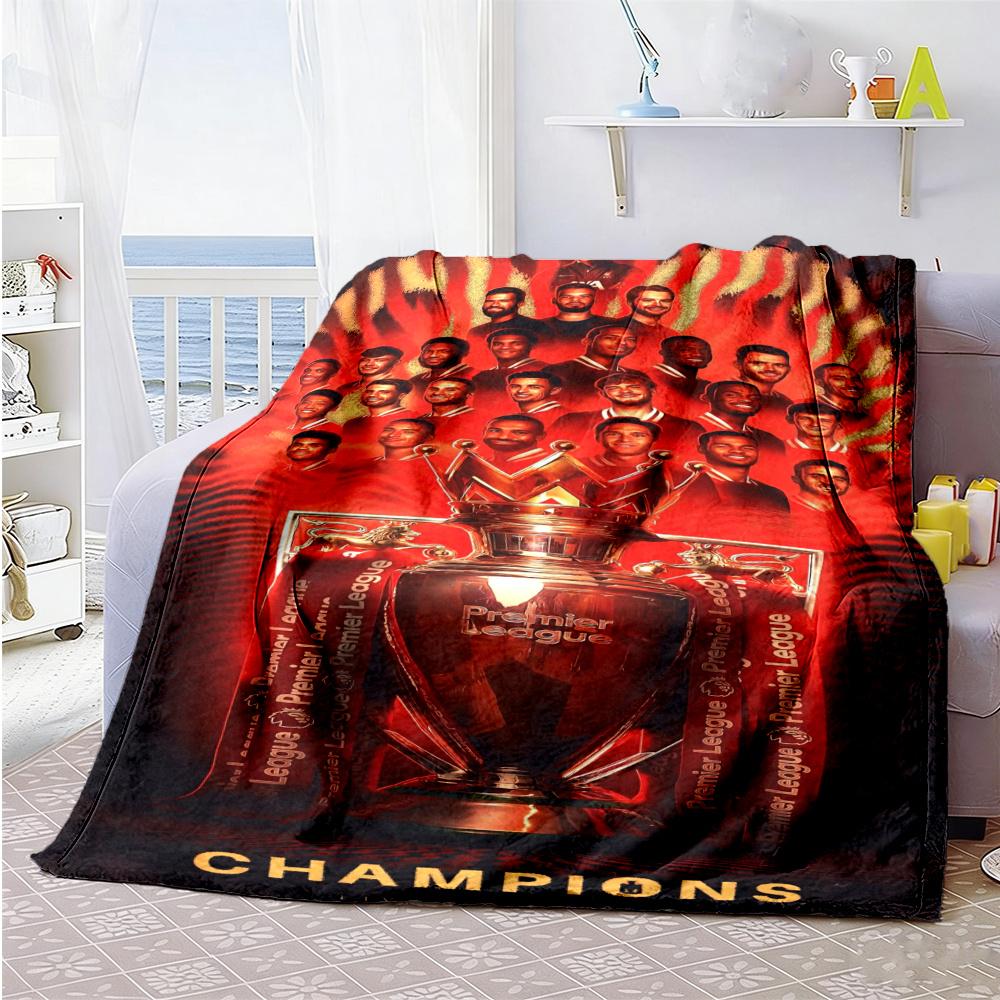 Liverpool Football Blanket Soft Warm Cozy Suitable For Office Picnics Seaside Allseason Use Warmthful Decor Birthday Christmas Gift Blanket