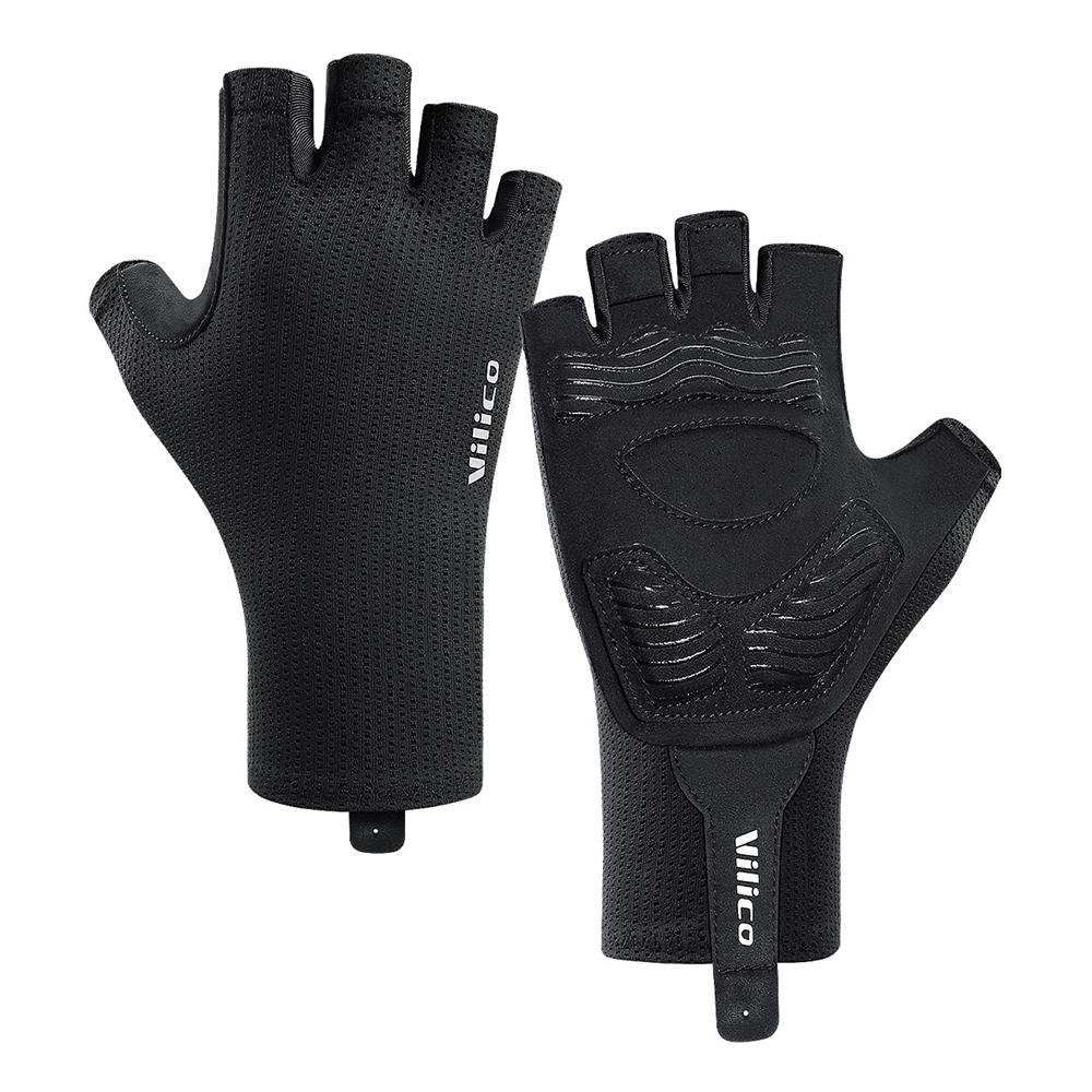 VILICO A0106 1 пара Размер M Уличные велосипедные перчатки для рыбалки Полупальцевые Амортизирующие Дышащие Велоперчатки