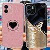 Для Xiaomi Redmi A1 A1+ A2 A2+ 2023 Милый Чехол-Крышка с Рисунком Цветочного Кота Для RedmiA1 RedmiA2 Plus 4G Мягкий Силиконовый ТПУ Чехлы для Телефона