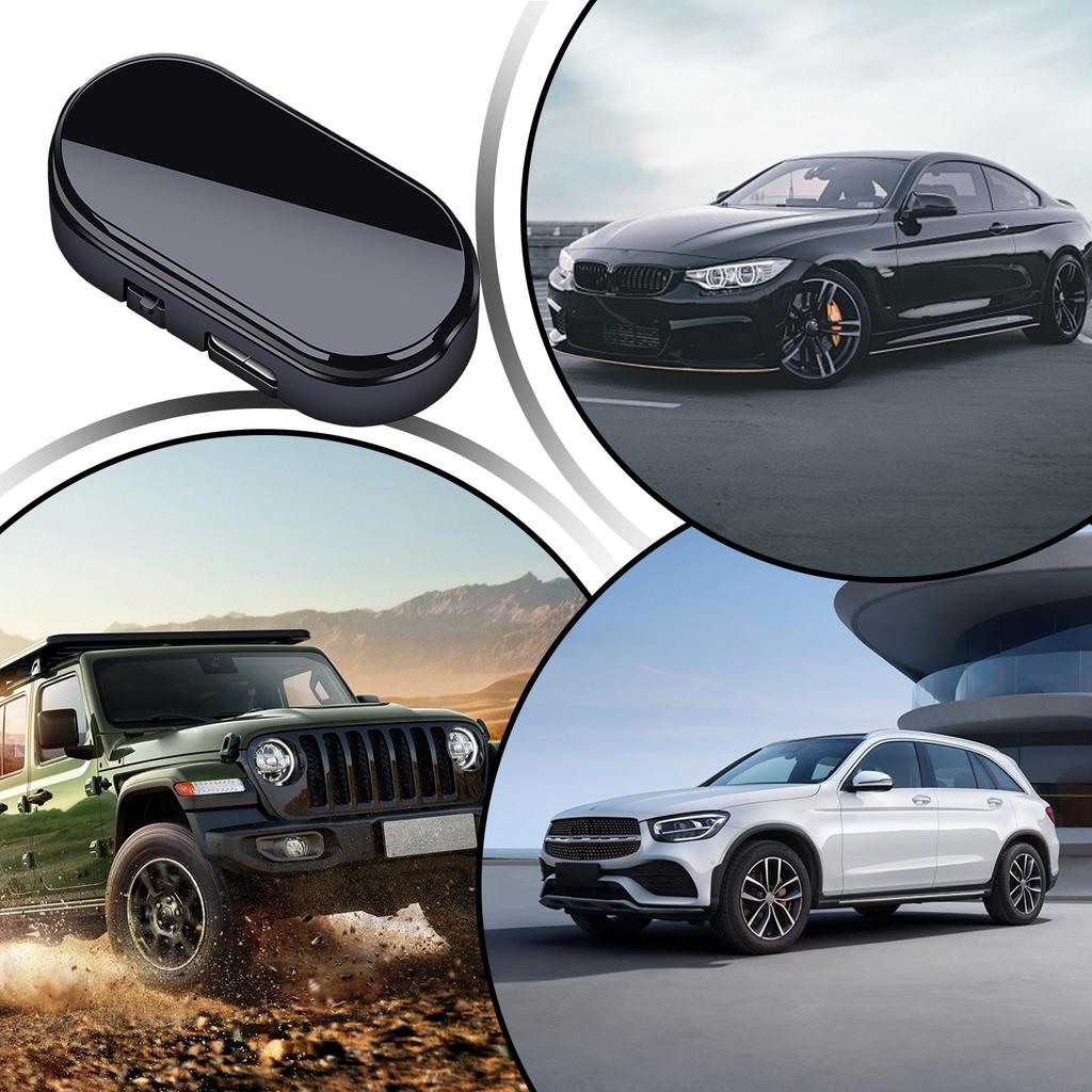 Solar Powered Car Warning Light, Anti-Theft Solar Car Alarm Light, Car Security, Car Warning