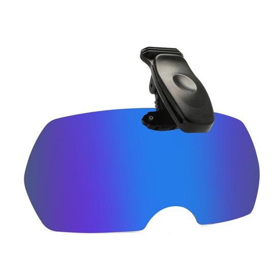 Поляризованные солнцезащитные очки-клипсы для мужчин и женщин, безободковые откидные очки для вождения, защита от УФ-лучей, для пляжа, рыбалки