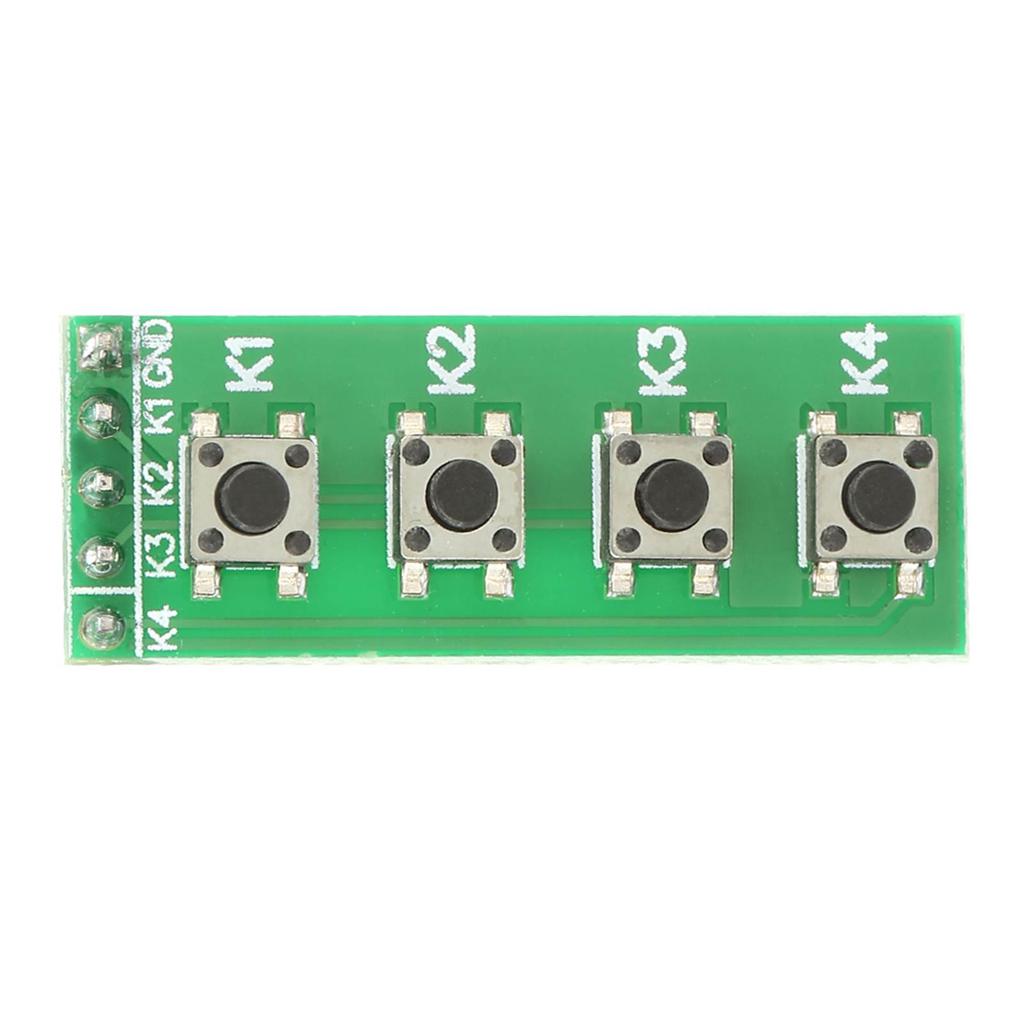  4 Key Push Button Switch Module Keyboard Board