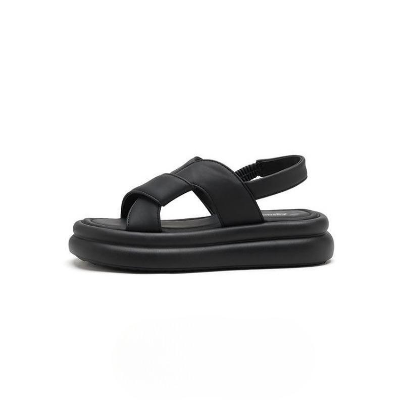 Самые продаваемые туфли Сандалии на резинке для женщин Новые спортивные и повседневные пляжные шлепанцы