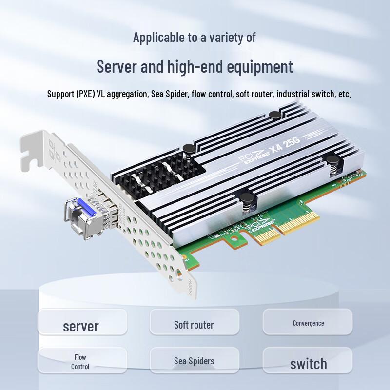 EB-LINK Mellanox ConnectX-4 25G PCIe Fiber Network Card (CN version)
