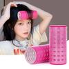 Pink Heatless Hair Curlers Self-adhesive Curling Roller Air Bangs Curling Rollers