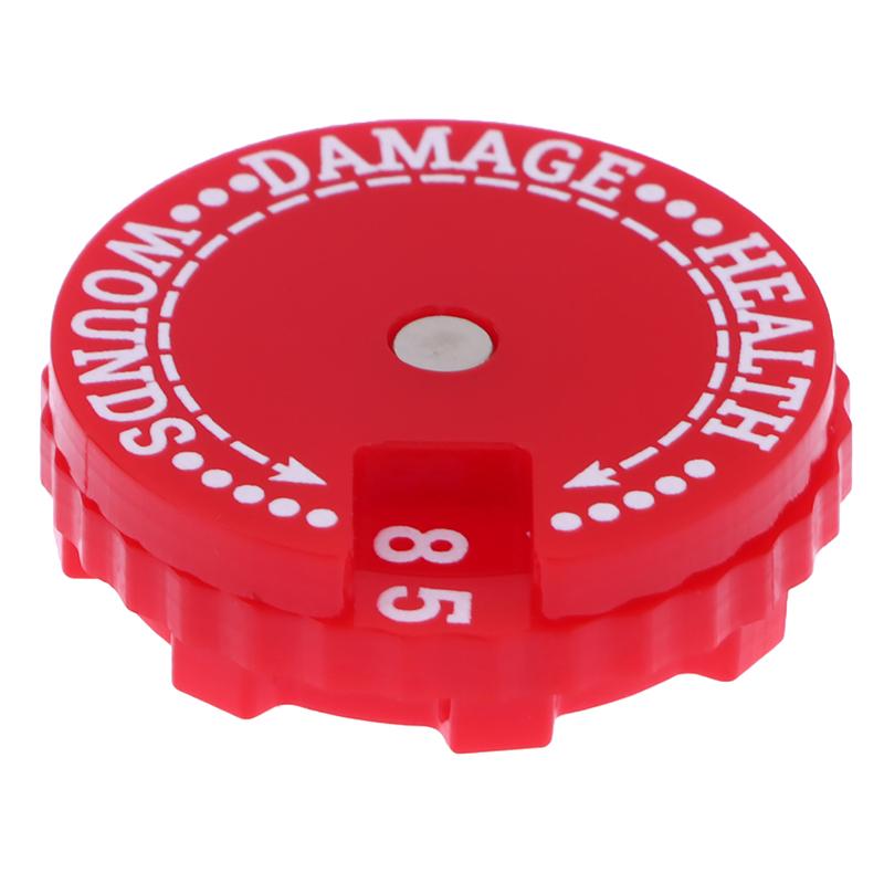 Innovative And Practical Random Color Small Size 30MM Health Damage Wounds Tracker 1PC 00-99 Life Tracker