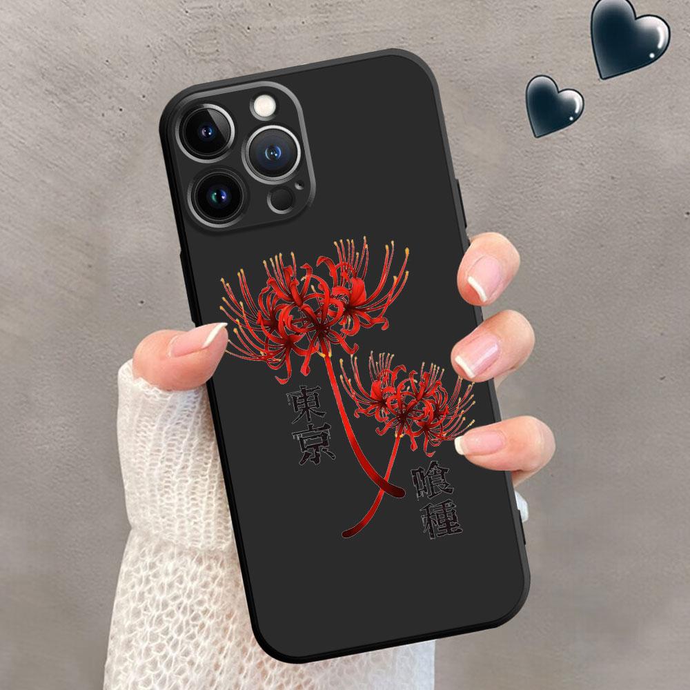 Чехол с японским аниме «Токийский гуль», Япония, для iPhone XR XS X 7 8 6S 13 Mini SE 14 Plus 12 11 Pro Max, противоударные мягкие чехлы из ТПУ