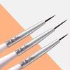 3Pcs Acrylic Nail Art Brush Liner Painting Drawing Pen Manicure Tool Set Kit