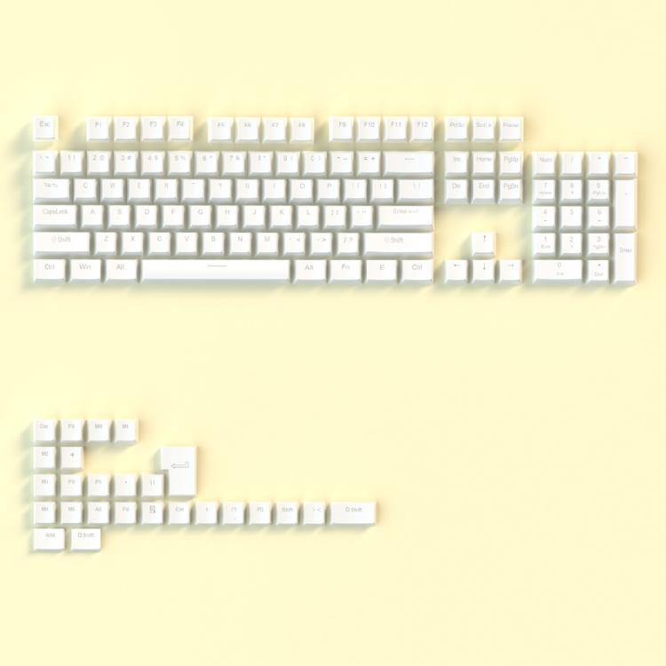 130 клавиш PBT кейкапы Pudding OEM профиль С подсветкой для RGB механической клавиатуры