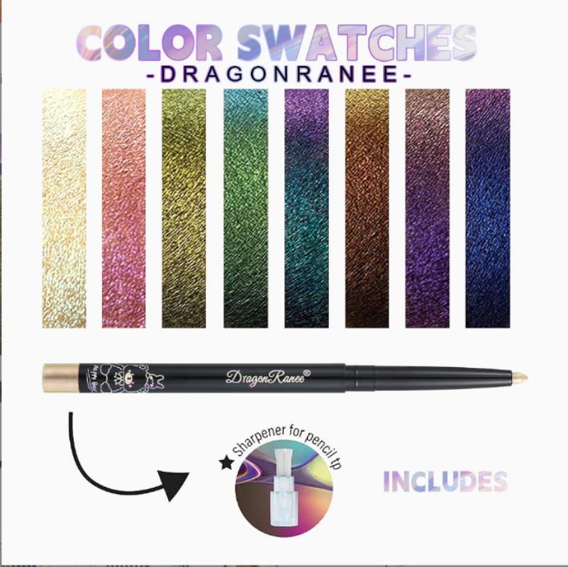 Color Eyeliner Gel Pen Ultra-fine Eyeliner Waterproof, Oil-proof, Non-smudge-proof, Long-lasting Eyeliner Color-changing Eyeliner Eyeshadow Stick