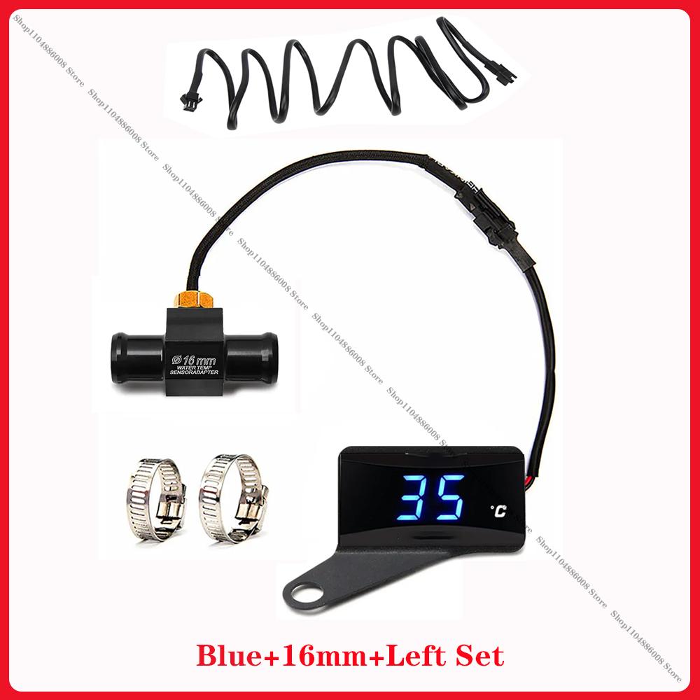 Motorcycle Water Temperature Gauge Temperature Measuring Instrument Universal for XMAX300 250 NMAX155 CB400 CB500X Sensor