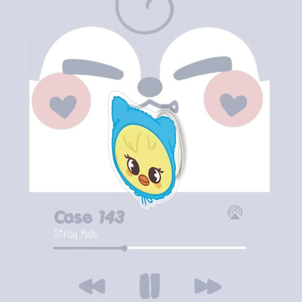 Акриловый держатель для телефона-подушка безопасности StrayKids, выдвижной