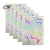 Temporary Body Art Decals 5 Sheets Holographic Lightning Tattoos, Waterproof Flash Tattoo Stickers Stickers, Full Color for Festival Party Easy Apply