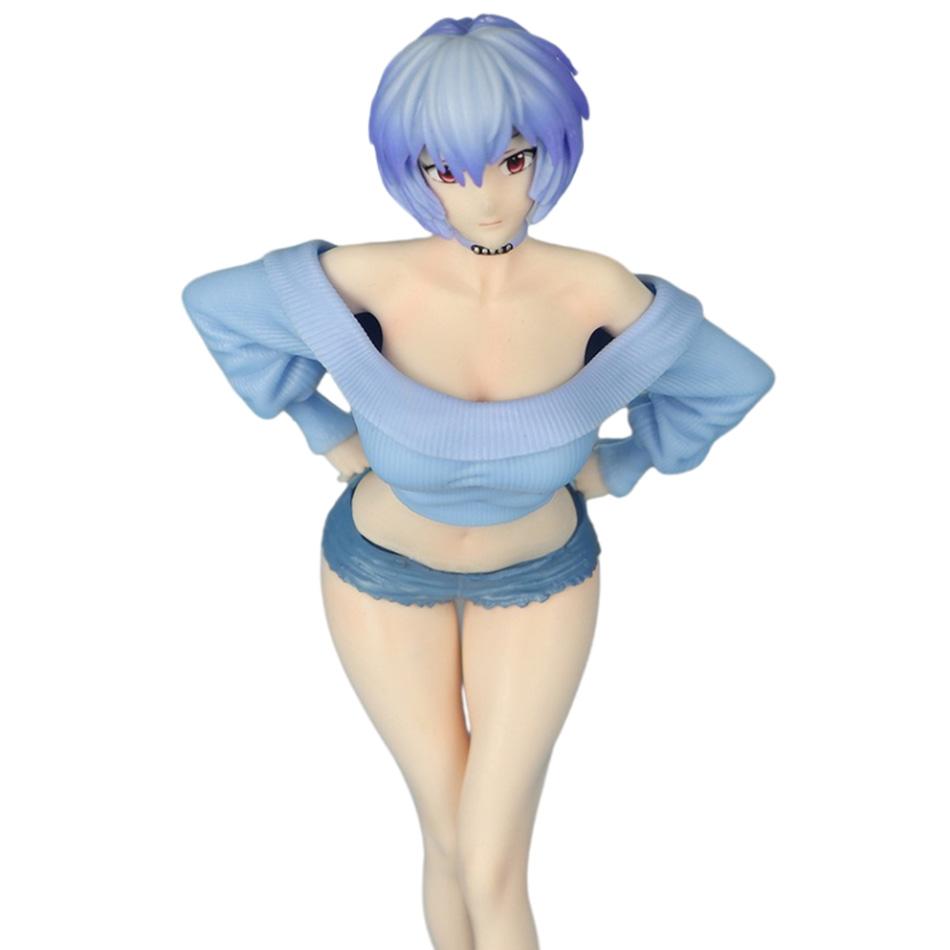 Anime Ayanami Rei Neon Genesis Evangelion Anime Girl Pvc Action Figure Toy Gk Game Statue Collectible Model Doll For Gift