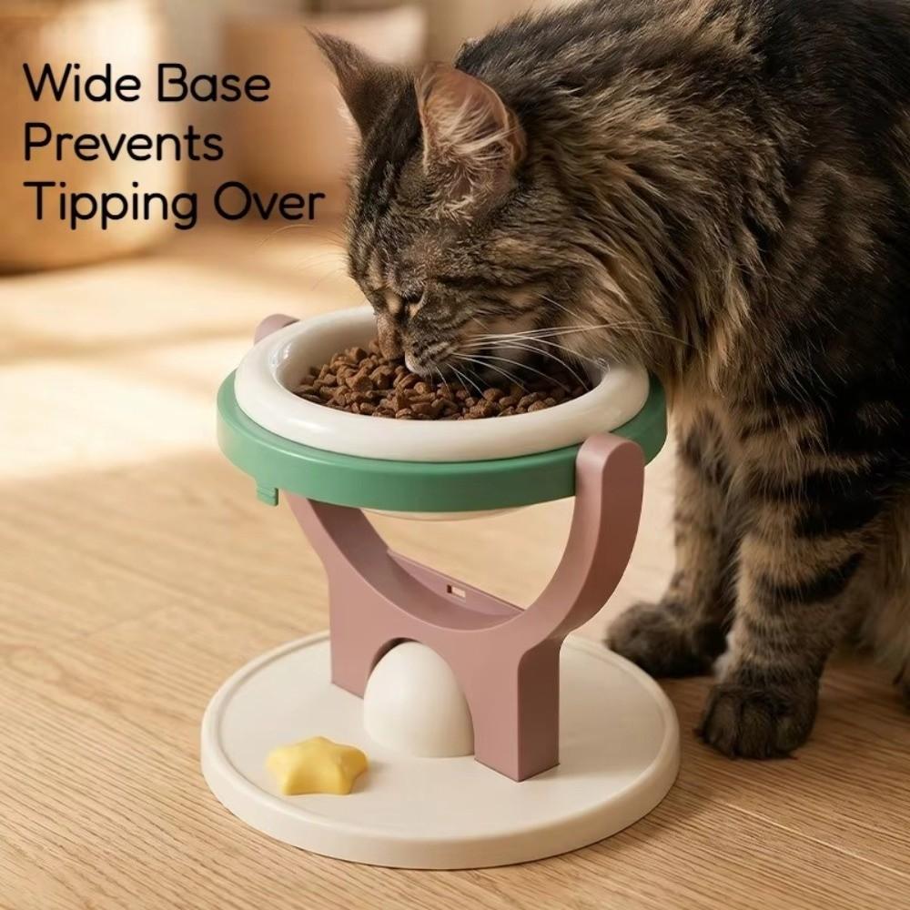 Floor Standing Pet Feeder Bowl Space-saving Wall-Mounted Pet Bowl New 2 IN 1 Pet Bowl Indoor Use