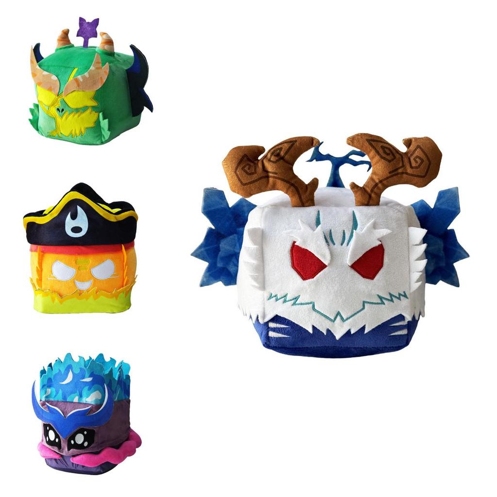 Cute Blox Fruits Plush Toy Box With Pirate Theme Perfect Gift For Collectors