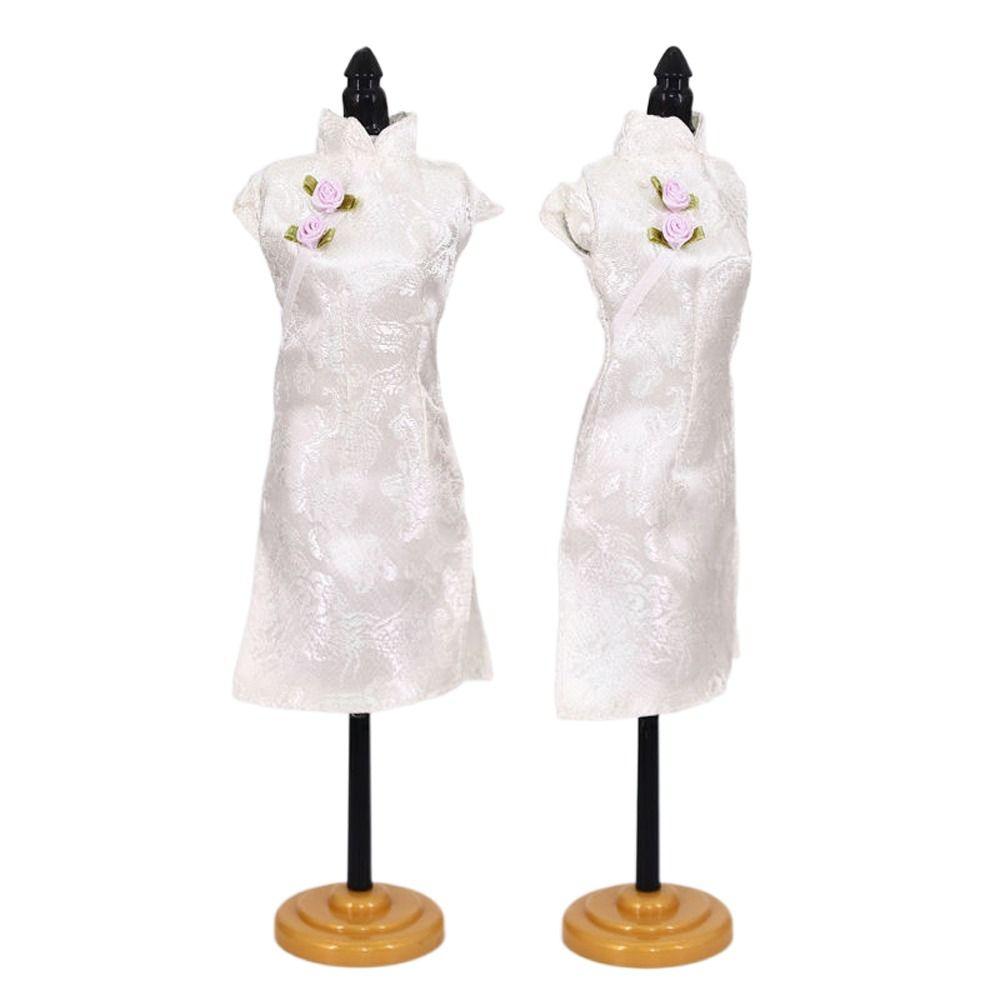 Аксессуары для кукол 30 см Уникальное платье Одежда Китайское традиционное платье Стиль ципао Модная вечерняя одежда для кукол 1/6 Праздничная одежда