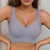 Summer Seamless Invisible Plus Size Wire-Free Bra for Women - Minimizes Large Busts with Lift and Support