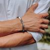 1шт ретро викинг узор браслет браслет мужской регулируемый браслет