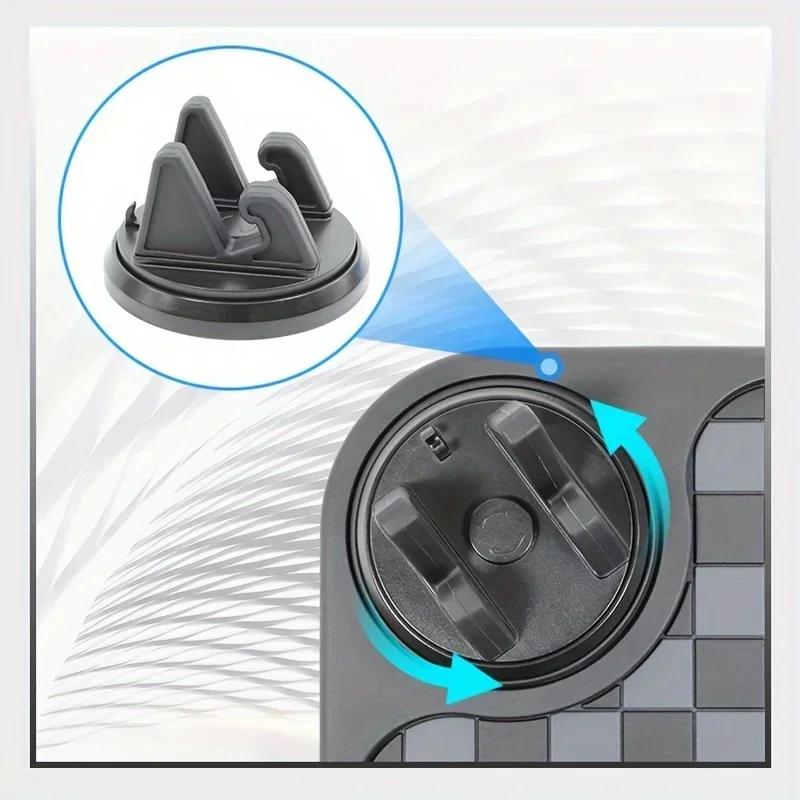 Car Anti-Slip Mat Auto Phone Holder GPS Navigation Storage Cushion Car Interior Accessories Car Dashboard Silicone Pad Mat Amagi