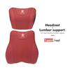 BIG1 Car Headrest Waist Triangle Pillow Memory Foam Cushion Support For Volkswagen VW Polo Jetta Sagitar Magotan Passat B5 B6 B7 CC