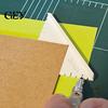 Paper Crafting Corner Guide 5Pcs/Set Bookbinding Cutting Jigs, Binding Tools, 1.5mm 2mm Calibrating Jig 2.5mm 3mm 3.5mm Plastic Measurement Rulers for