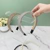 Acrylic Headband Holder Rack Detachable Hairband Organizer Durable Display Shelf