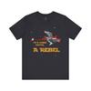 Pee Wee Herman- " I'm a Loner Dottie, a Rebel" Bella Canvas Unisex Jersey Short Sleeve Tee