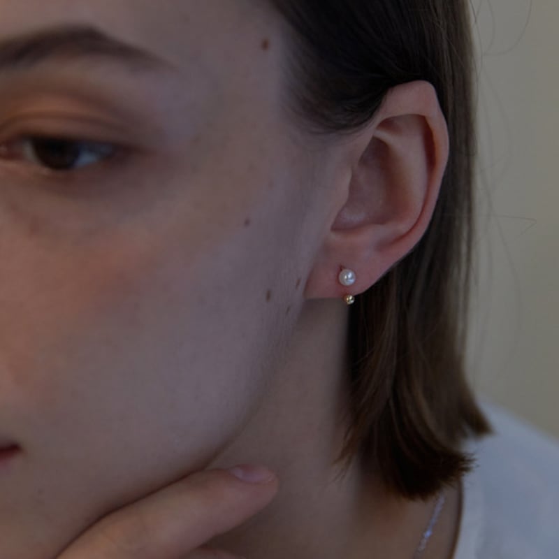 MARQUEMENT 14K Пирсинг-дуга с жемчужной бусиной