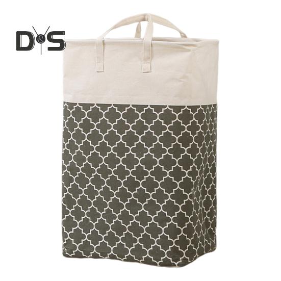 Корзина для белья большой емкости, дышащая, устойчивая к плесени, складная конструкция, корзина для грязного белья, корзина для белья с усиленной ручкой